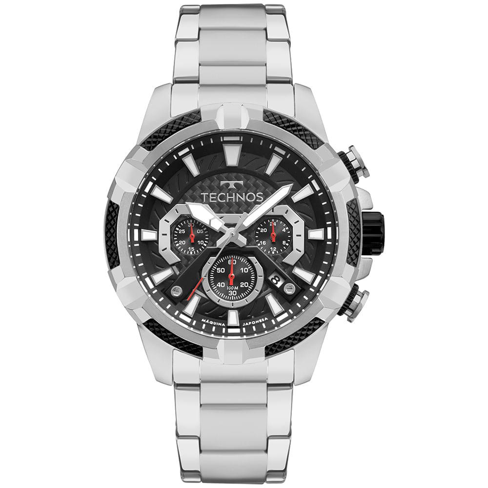 Relógio Technos Masculino Ts Carbon Dourado - JS25BCX/1P