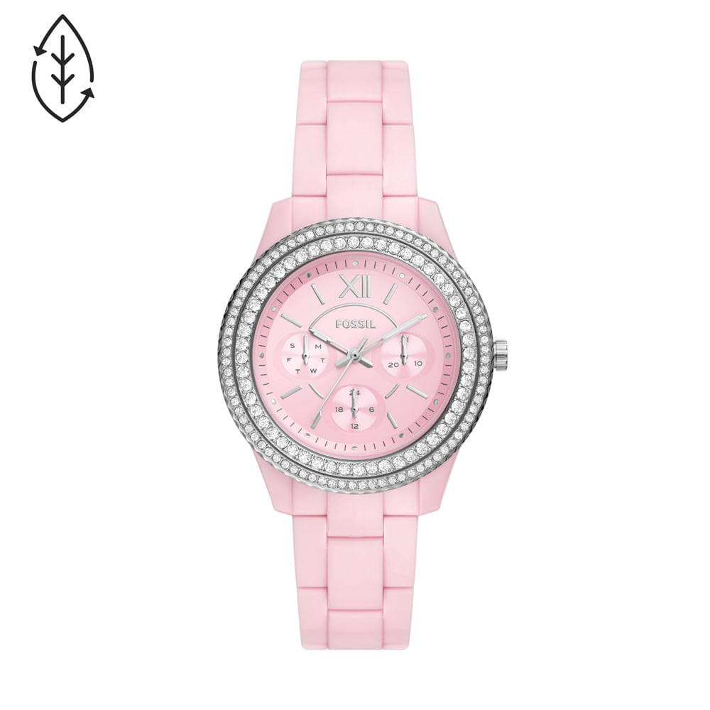 Relógio Fossil Feminino Rosa - ES5153/1TN - Relógio Fossil Feminino Fossil Rosa - ES5153/1TN
