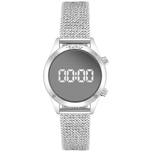 Relógio Euro Feminino Fashion Fit Reflexos Prata - EUMD26AAK/4K - Relógio Euro Feminino Ff Reflexos Prata - EUMD26AAK/4K