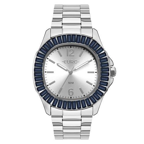 Relógio Euro Feminino Stones Prata - EU2035YXC/4K