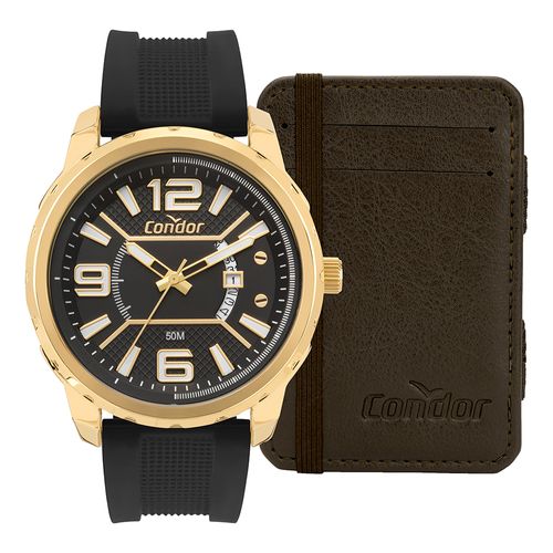 Kit Condor Masculino Speed Dourado - CO2115NBX/K5P