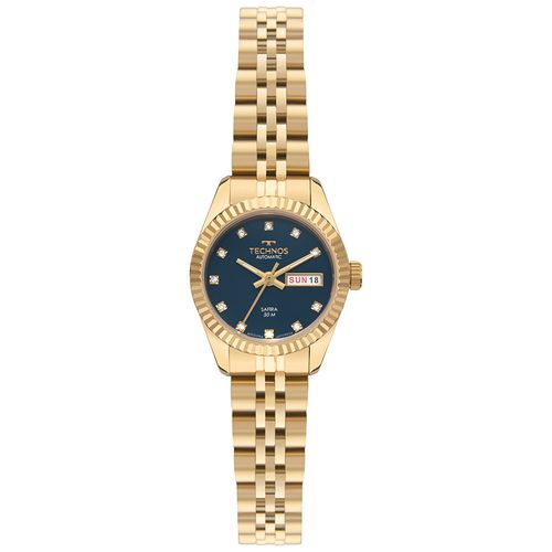 Relógio Technos Feminino Automático Dourado - NH06AE/1A Relógio Technos Feminino Riviera Dourado - NH06AE/1A