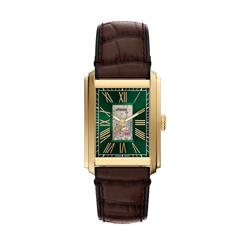 Relógio Fossil Masculino Carraway Dourado - ME3271/0VN