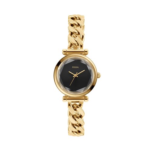 Relógio Fossil Feminino Carlie Dourado - ES5440/1PN - Relógio Fossil Feminino Carlie - ES5440/1PN