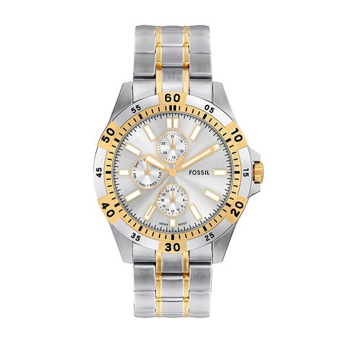 Relógio Fossil Masculino Garrett Bicolor - FS6148/1KN