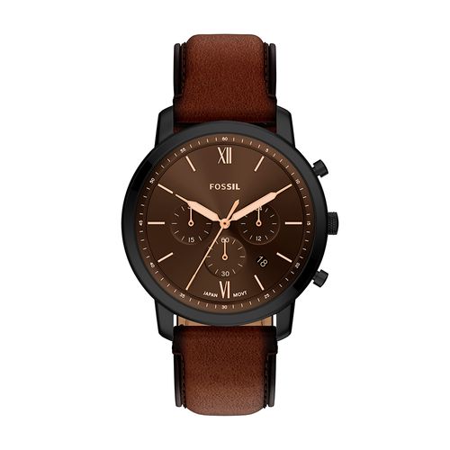 Relógio Fossil Masculino Neutra Preto - FS6163/0MN