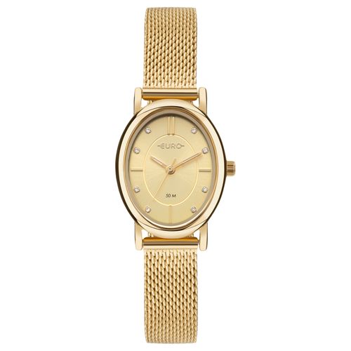 Relógio Euro Feminino Mini Dourado - EU2035ZBW/4D
