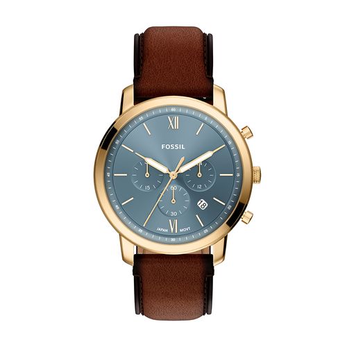 Relógio Fossil Masculino Neutra Dourado - FS6162/0AN