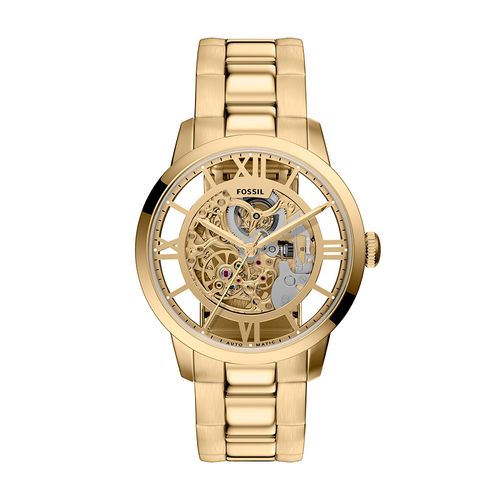 Relógio Fossil Masculino Townsman Dourado - ME3280/1DN