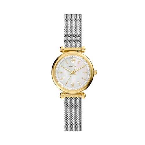 Relógio Fossil Feminino Carlie Bicolor