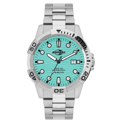 Relógio Mormaii Masculino Steel Basic Prata - MO2317AN/1H