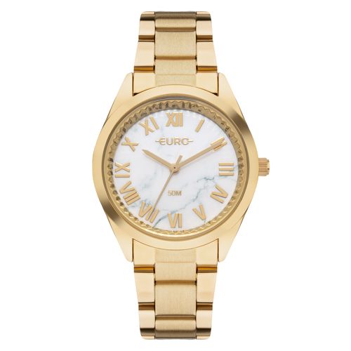 Relógio Euro Feminino Glitz Dourado - EU2035ZAR/4B