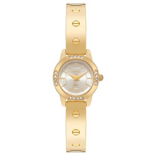 Relógio Euro Feminino Bangle Lux Dourado - EU2035ZBI/5C
