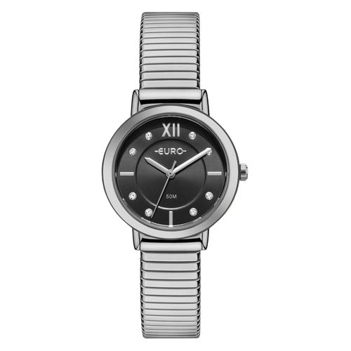 Relógio Euro Feminino Serpentes Prata - EU2035ZCP/5P - Relógio Euro Feminino Unique Premium Prata - EU2035ZCP/5P