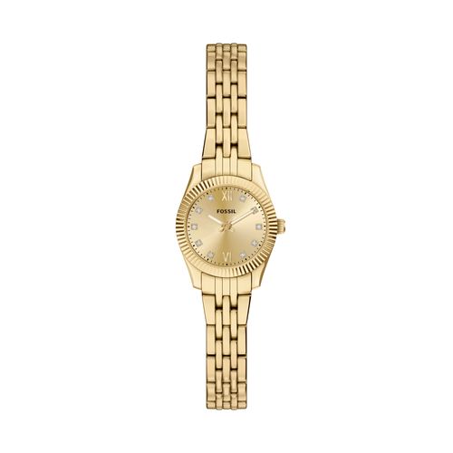 Relógio Fossil Feminino Scarlette Dourado - ES5474/1DN