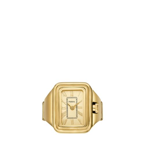 Relógio Anel Raquel Feminino Dourado - ES5343/1DN - Relógio Fossil Feminino Watch Ring Dourado - ES5343/1DN