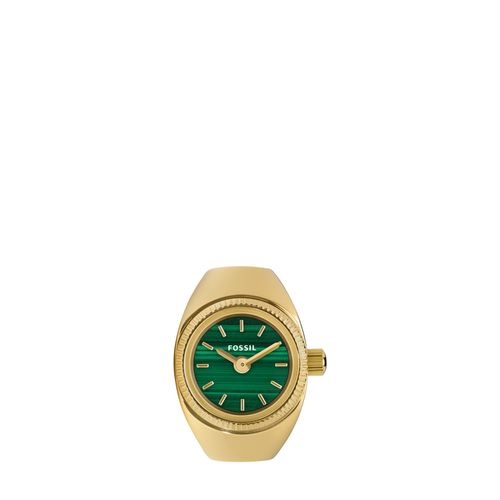 Relógio Anel Fossil Feminino Dourado - ES5308/1DN - Relógio Fossil Feminino Watch Ring Dourado - ES5308/1DN