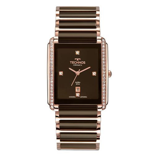 Relógio Technos Feminino Cerâmica Rosé