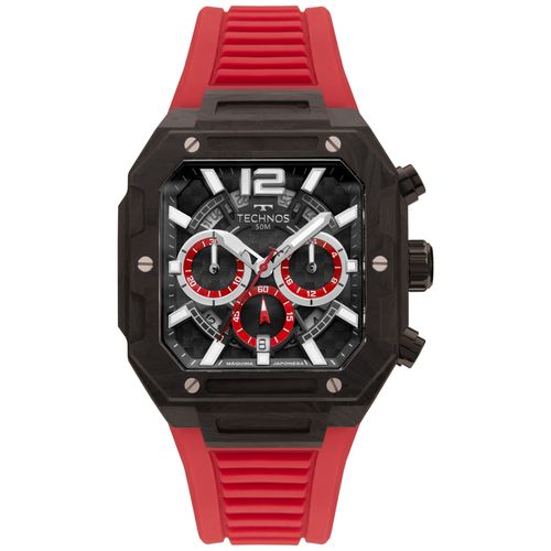 Relógio Technos Masculino Ts Carbon Fibra De Carbono