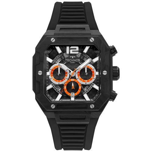 Relógio Technos Masculino Ts Carbon Fibra De Carbono