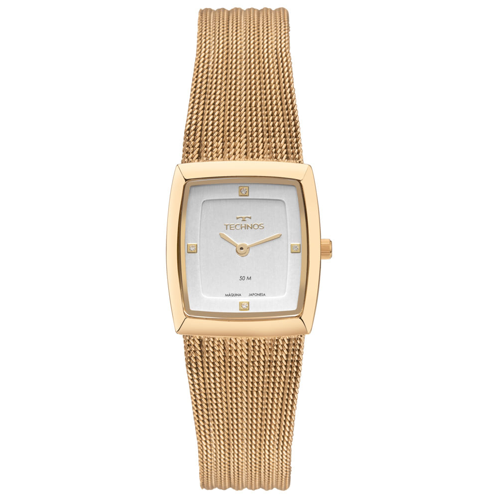 Technos Relógio Technos Feminino Style Dourado - VX10AK/1B