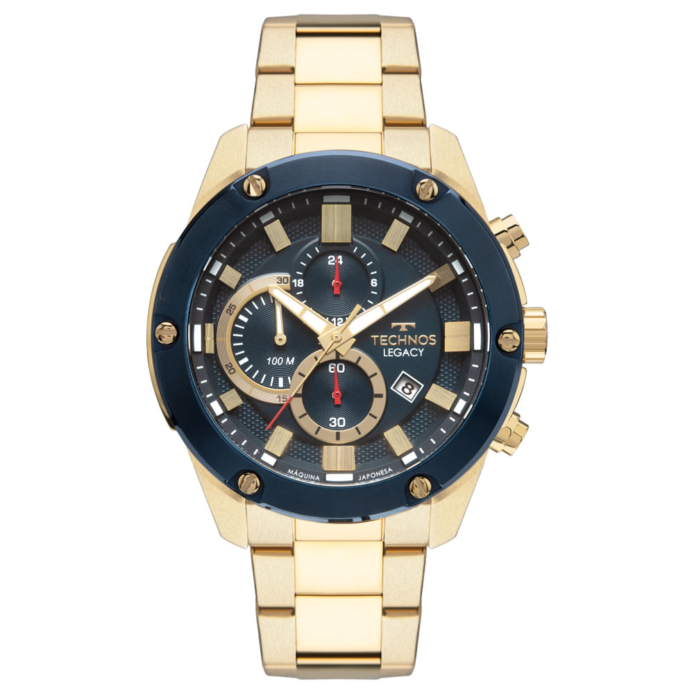 Technos Relógio Technos Masculino Legacy Bicolor - JS15EOJ/1A