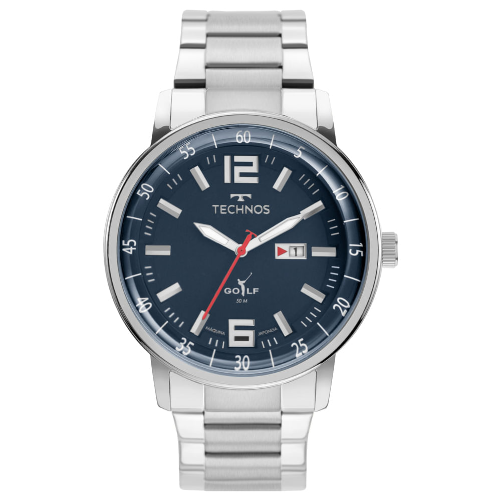 Technos Relógio Technos Masculino Golf Prata - 2115MWB/1A