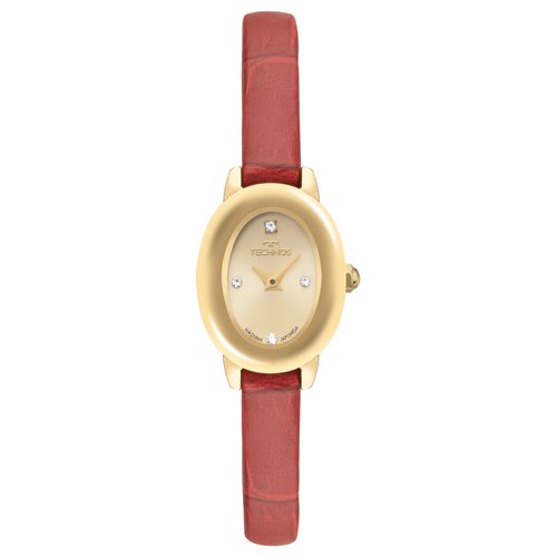 Relógio Technos Feminino Mini Joia Dourado