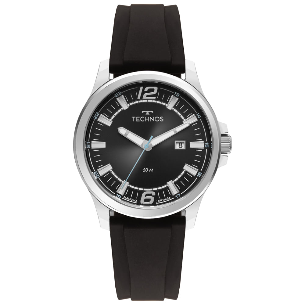 Technos Relógio Technos Masculino Racer Prata - 2115UEQ/2P