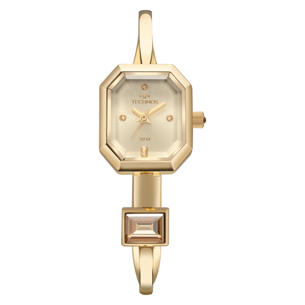 Technos Relógio Technos Feminino Crystal Dourado - 2035NGA/1X