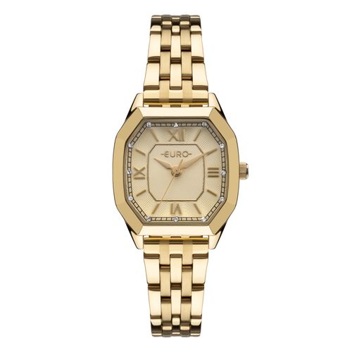 Relógio Euro Feminino Mini Dourado - EU2035ZDU/4D