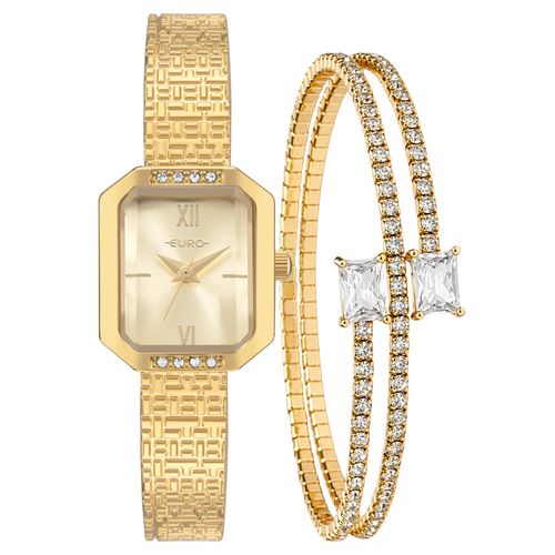 Kit Euro Feminino Soul Elegante Dourado - EU2035YZL/K5D