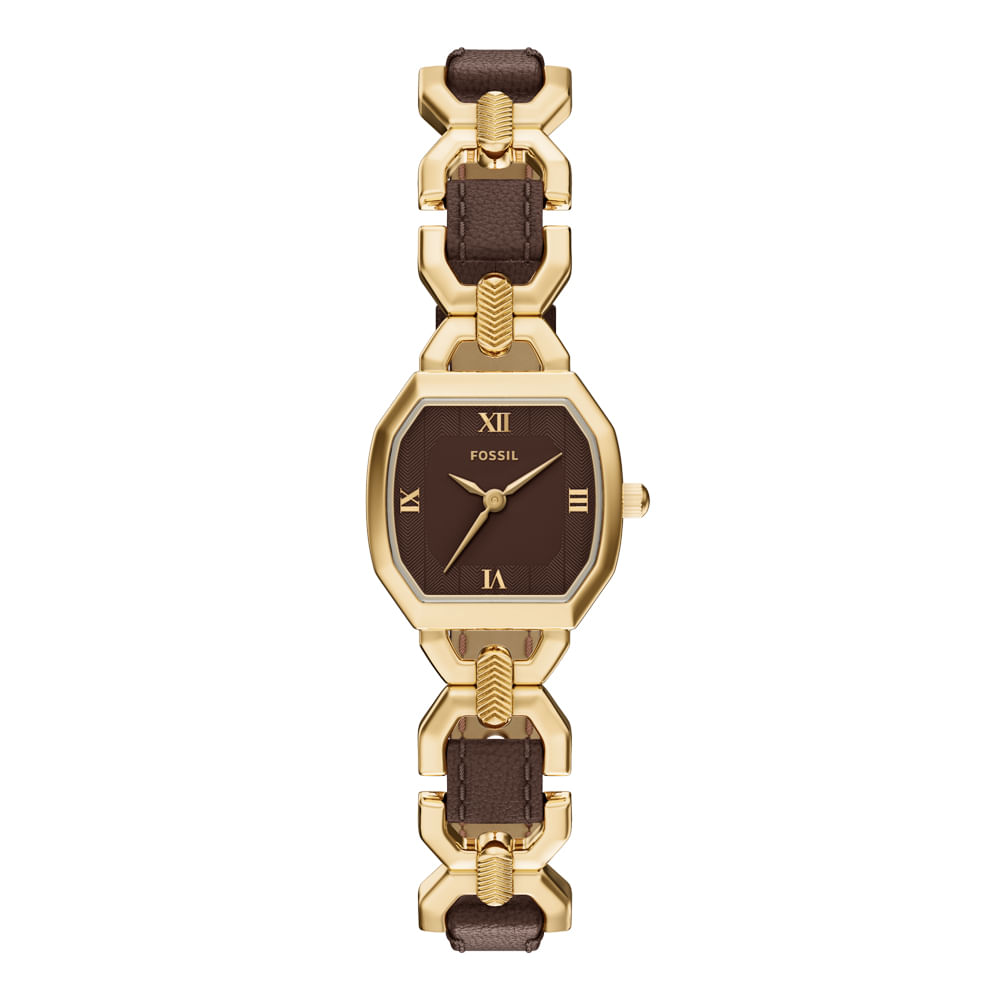 Relógio Fossil Feminino Harlow Dourado - ES5497/0MN