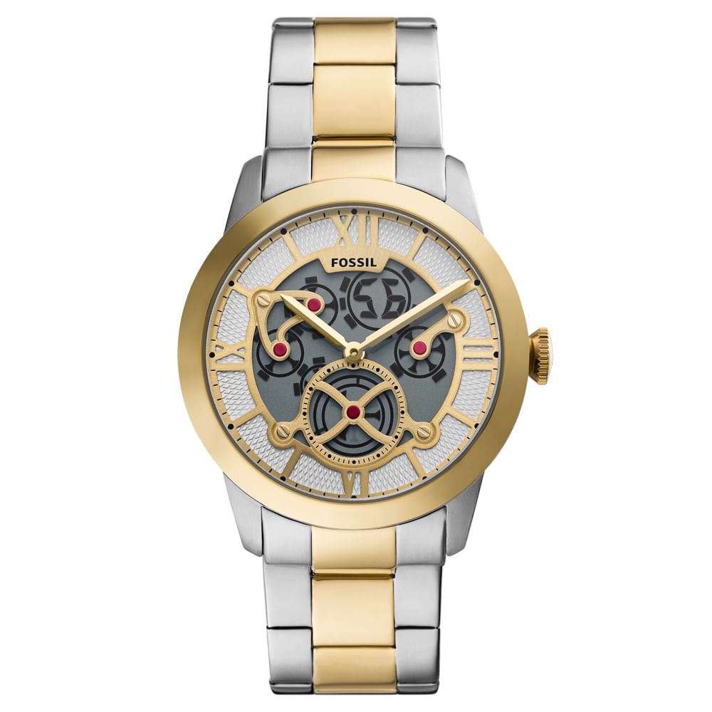 Relógio Fossil Masculino Townsman Cinza - FS6193/0CN