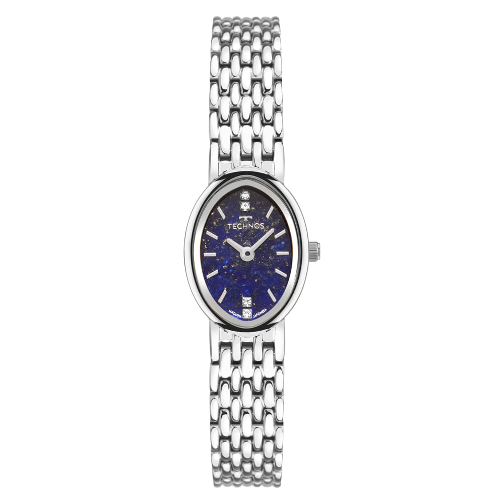 Relógio Technos Feminino Stone Prata - 5Y26AW/1A