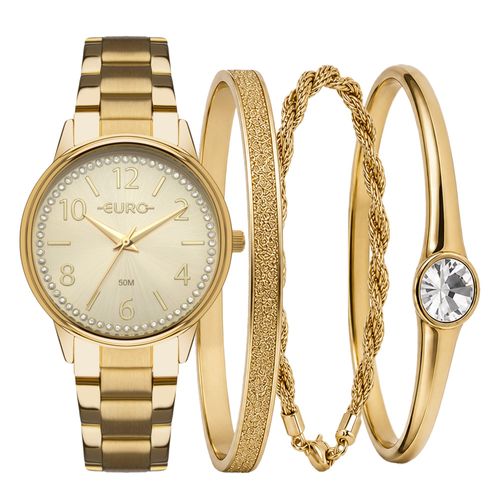Kit Euro Feminino Mix Dourado - EU2035ZCZ/K4D