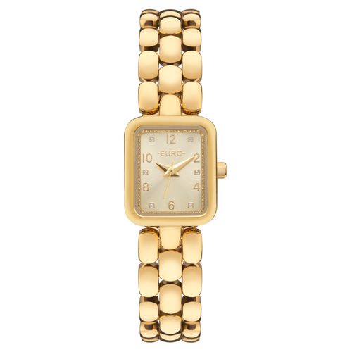 Relógio Euro Feminino Mini Lux Dourado - EU2036YWE/4W