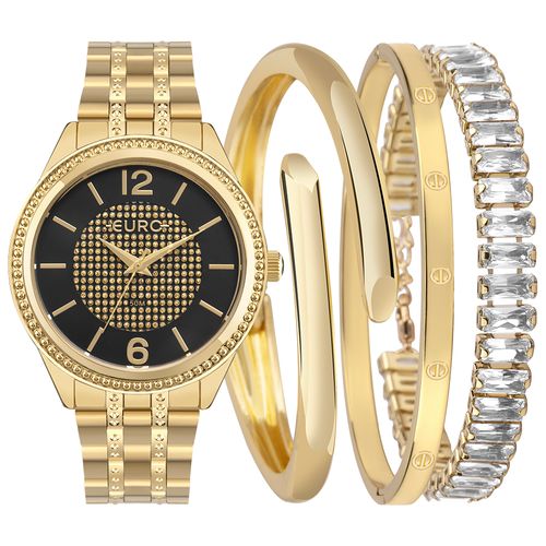 Kit Euro Feminino Soul Dourado - EU2035YXA/K4P