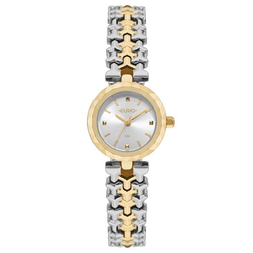 Relógio Euro Feminino Mini Lux Bicolor - EU2035ZCR/5K