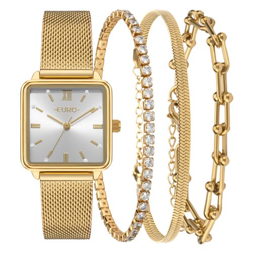 Kit Euro Feminino Mix Elegante Dourado - EU2035ZCC/K4K