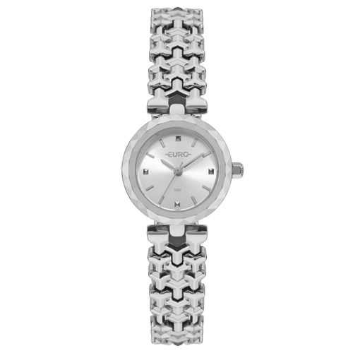 Relógio Euro Feminino Mini Lux Prata - EU2035ZCK/5K