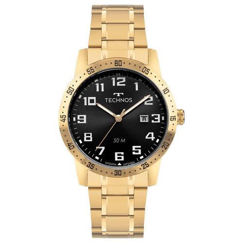 Relógio Technos Masculino Militar Dourado - 2115UAT/1P