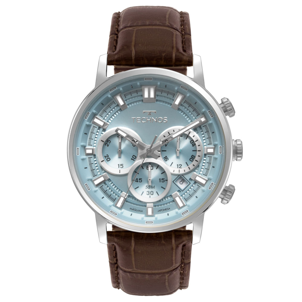 Relógio Technos Masculino Grandtech Prata - JS25BFA/0A